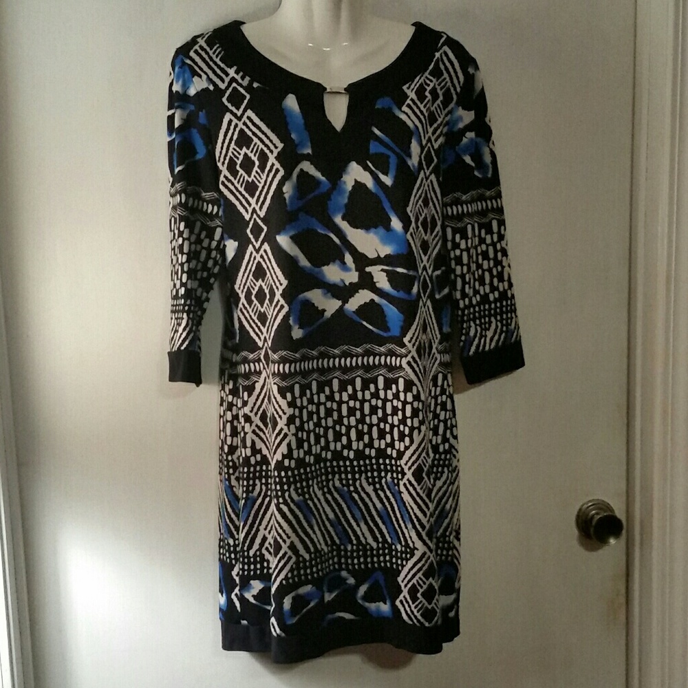 AA Studio Size 6 Retro printed dress